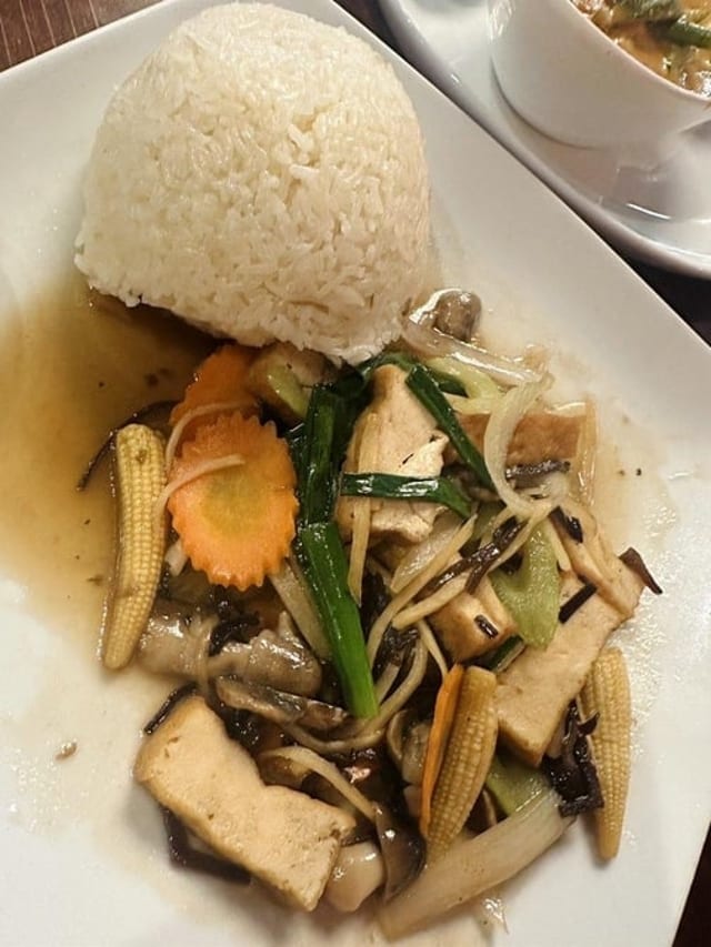 Sweet sticky rice.
