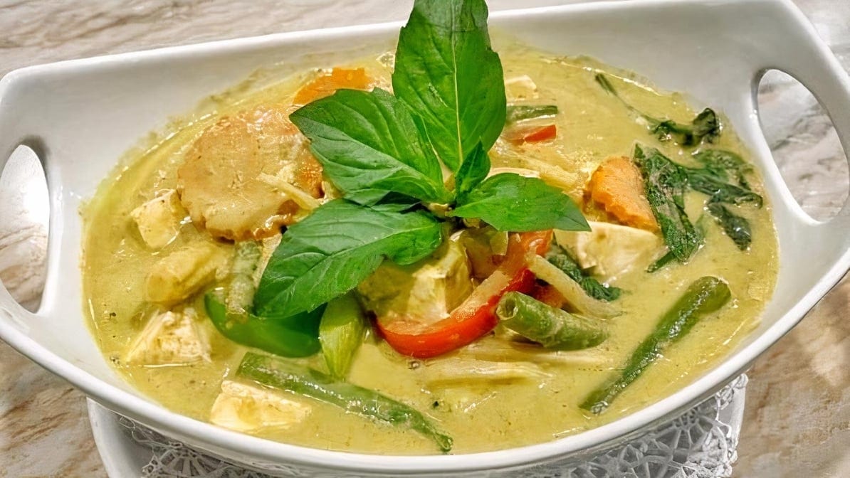 Lunch C2 Green Curry.