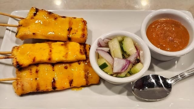 A1 Chicken Satay.
