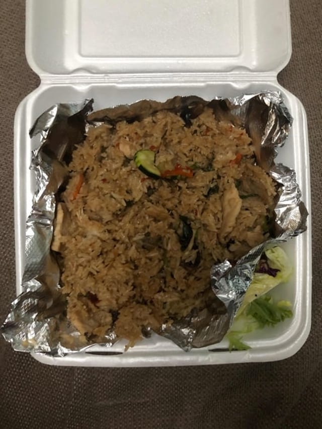 Lunch F2 Basil Fried Rice.