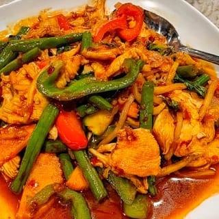 ST2 Green Bean w/Red Curry Paste