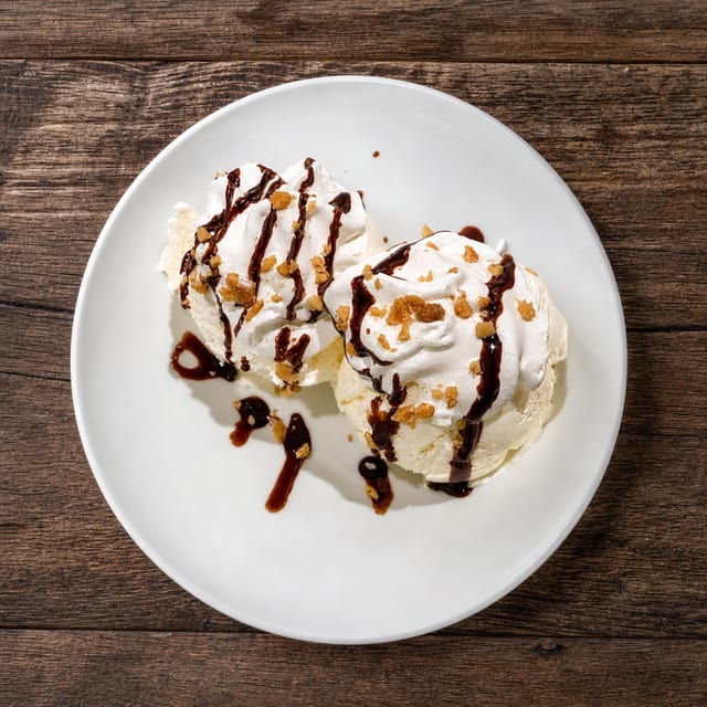 Coconut ice cream.