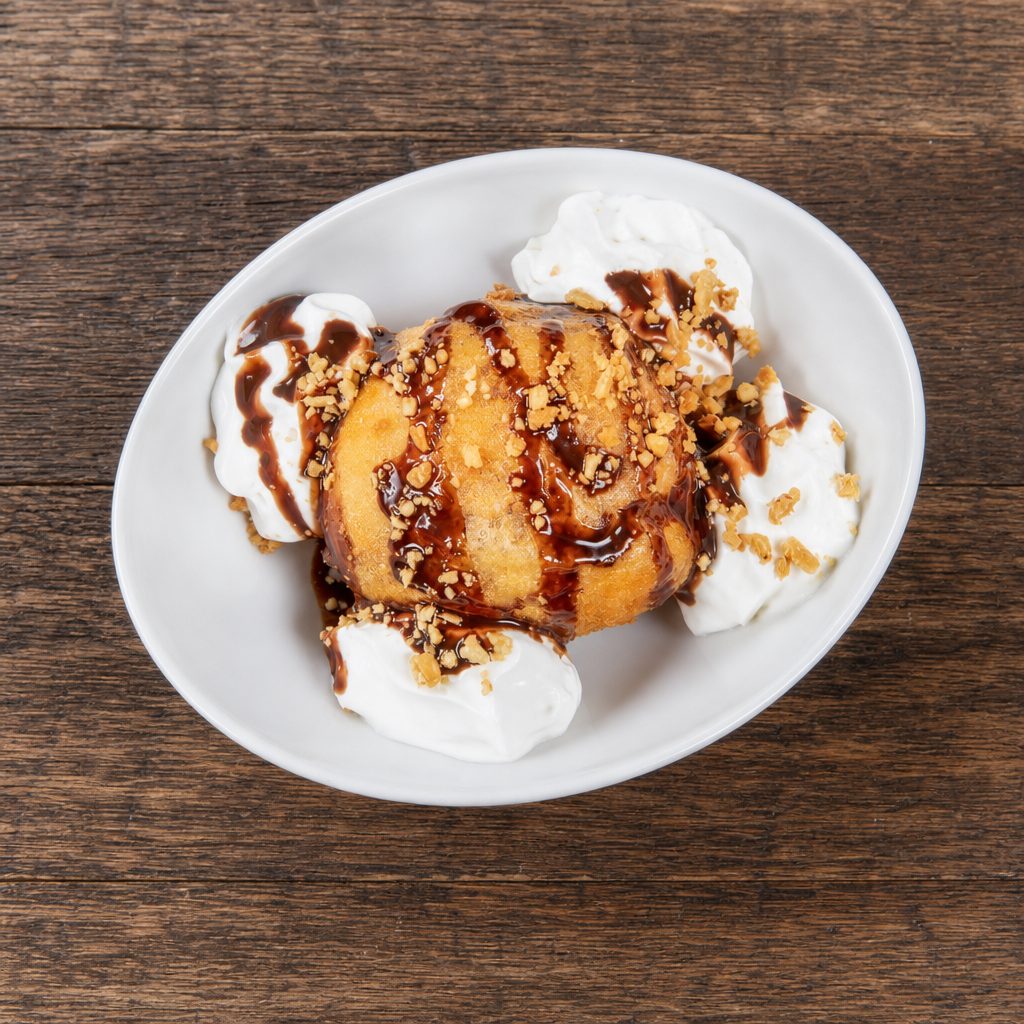 Fried ice cream.
