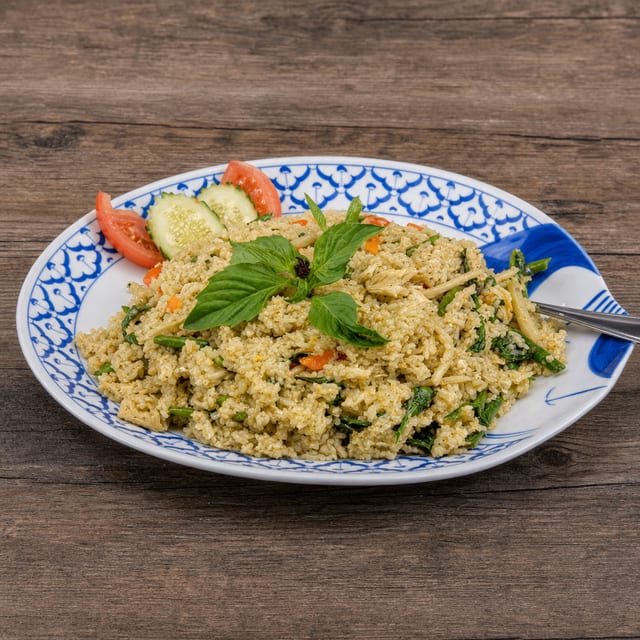 Green Curry Fried Rice.