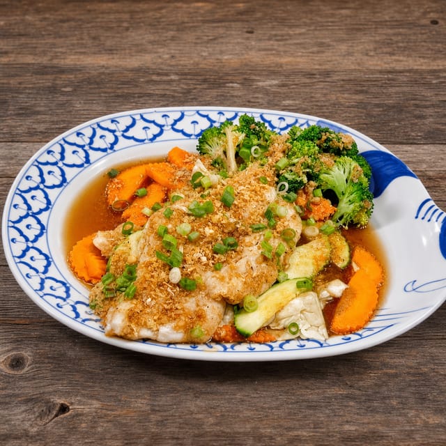 F2 Garlic Fish.