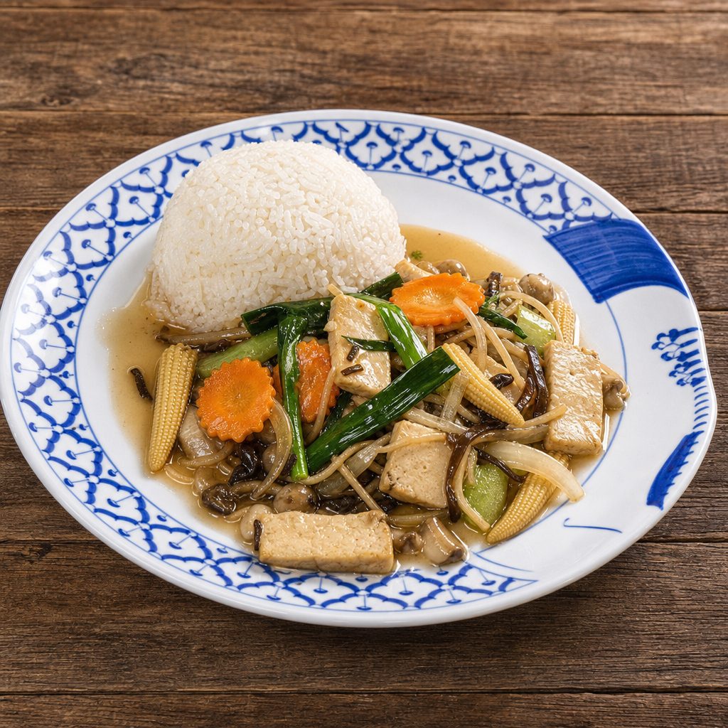 Sweet sticky rice.
