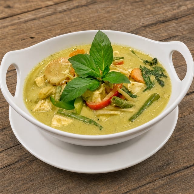 Lunch C2 Green Curry.