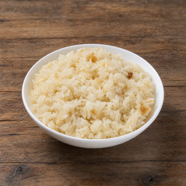 Steamed Ginger Rice.